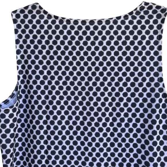 Chico's Zenergy Polkadot Sequins Tank Top 1 US M Stretchy Career Base Layer - Picture 8 of 10